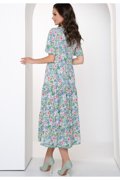 ПЛАТЬЕ ЛАМЕНЦИЯ (ГРИН ФЛОВЕРС) ПЛАТЬЕ ЛАМЕНЦИЯ (ГРИН ФЛОВЕРС)