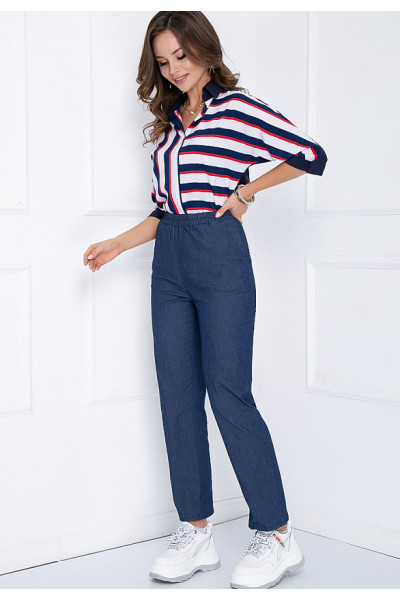 БРЮКИ РАФИДА (ДЕНИМ) БРЮКИ РАФИДА (ДЕНИМ)