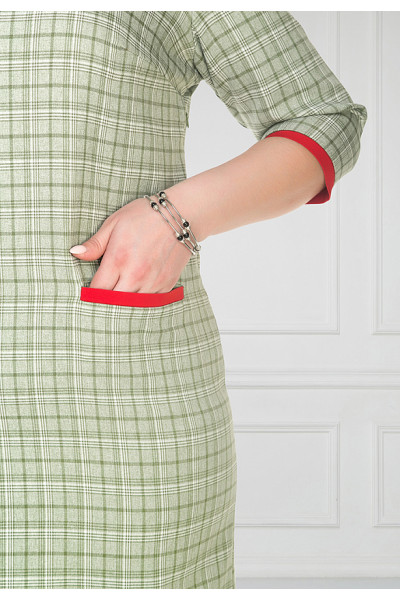 ПЛАТЬЕ МИРАДОС (ЛАЙТ ГРИН)