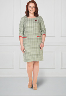 ПЛАТЬЕ МИРАДОС (ЛАЙТ ГРИН)