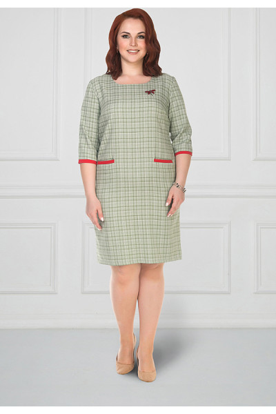 ПЛАТЬЕ МИРАДОС (ЛАЙТ ГРИН)