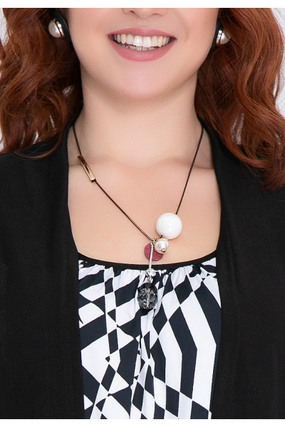 ТУНИКА ТУРИКО (БЛЭК ВАЙТ) ТУНИКА ТУРИКО (БЛЭК ВАЙТ)