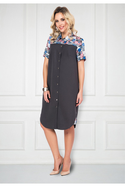 ПЛАТЬЕ МАРКЕ (ДЖИО ГРЭЙ)