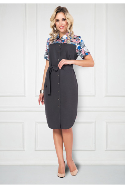 ПЛАТЬЕ МАРКЕ (ДЖИО ГРЭЙ)