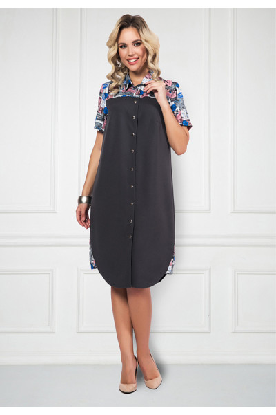 ПЛАТЬЕ МАРКЕ (ДЖИО ГРЭЙ)