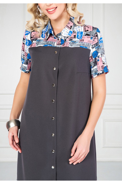 ПЛАТЬЕ МАРКЕ (ДЖИО ГРЭЙ)