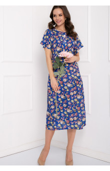 ПЛАТЬЕ ЛАНТАНИ (БЛУ ФЛОВЕРС)