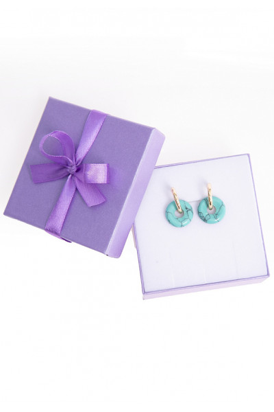 СЕРЬГИ ГАЛЛИАНИ (БИРЮЗА) СЕРЬГИ ГАЛЛИАНИ (БИРЮЗА)