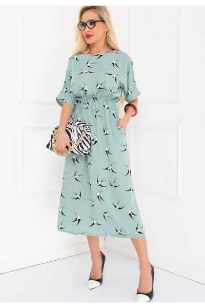 ПЛАТЬЕ АНЗАЛИНО (МИСТ ГРИН) ПЛАТЬЕ АНЗАЛИНО (МИСТ ГРИН)