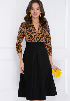 ПЛАТЬЕ РАВЕННА (БЛЭК ОХРА)