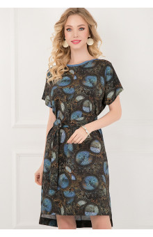 ПЛАТЬЕ МАРТИНЕТТИ (ХАКИ БЛУ)