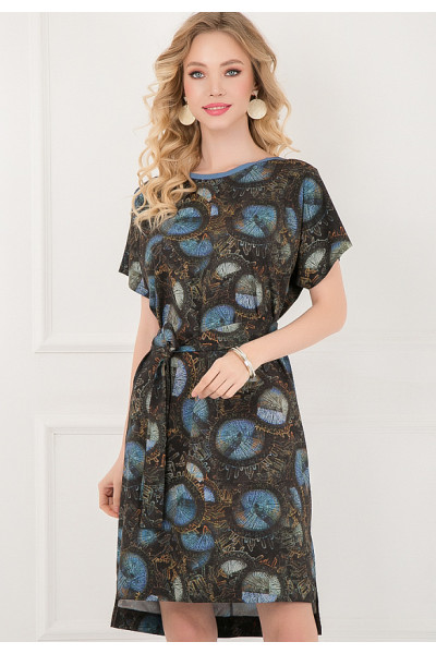 ПЛАТЬЕ МАРТИНЕТТИ (ХАКИ БЛУ)