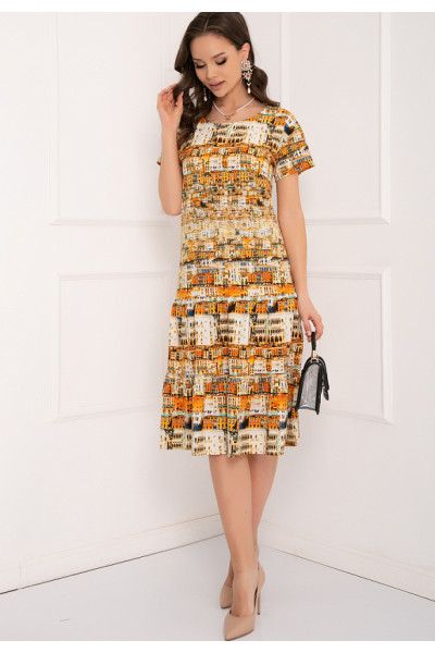 ПЛАТЬЕ КАМПАНЬЯ (ОРАНЖ) ПЛАТЬЕ КАМПАНЬЯ (ОРАНЖ)