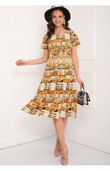 ПЛАТЬЕ КАМПАНЬЯ (ОРАНЖ)