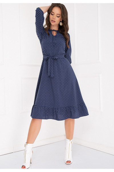 ПЛАТЬЕ КРОСАНИ (ДАРК БЛУ)