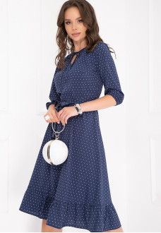 ПЛАТЬЕ КРОСАНИ (ДАРК БЛУ)