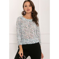 БЛУЗКА АВАЛИЯ (БЛУ ФЛОВЕРС)