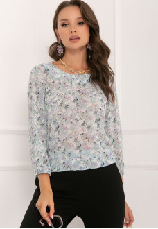 БЛУЗКА АВАЛИЯ (БЛУ ФЛОВЕРС)