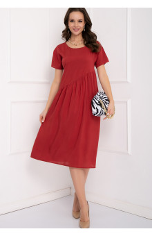 ПЛАТЬЕ ЛУГАНО (ТЕРРАКОТ)