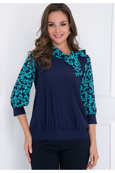 ДЖЕМПЕР ТИЛЬДА (БИРЮЗА)