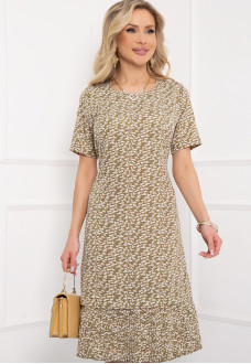 ПЛАТЬЕ ЛАМЕНТЕ (ОЛИВА)