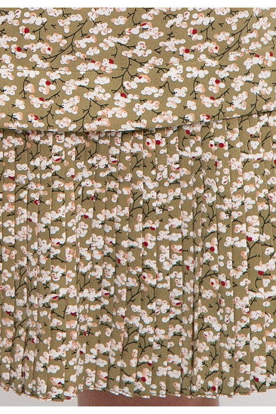 ПЛАТЬЕ ЛАМЕНТЕ (ОЛИВА)