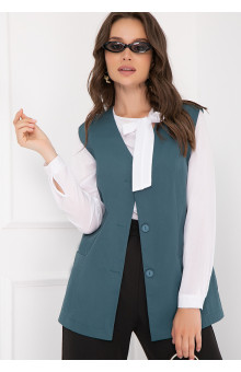 ЖИЛЕТ КРЕМЕЛЛА (БИРЮЗА)