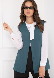 ЖИЛЕТ КРЕМЕЛЛА (БИРЮЗА)