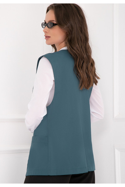 ЖИЛЕТ КРЕМЕЛЛА (БИРЮЗА)