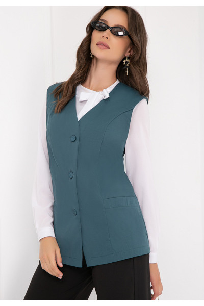ЖИЛЕТ КРЕМЕЛЛА (БИРЮЗА)