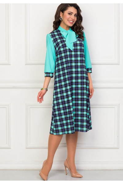 ПЛАТЬЕ ЛОЛИТА (БИРЮЗА)