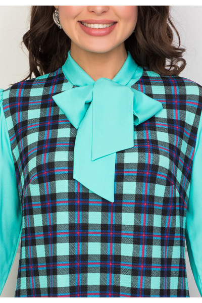 ПЛАТЬЕ ЛОЛИТА (БИРЮЗА)