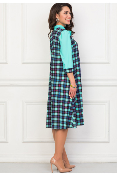 ПЛАТЬЕ ЛОЛИТА (БИРЮЗА)