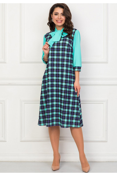 ПЛАТЬЕ ЛОЛИТА (БИРЮЗА)