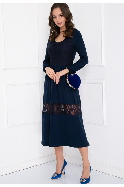 ПЛАТЬЕ ЛЕТТЕРО (ДАРК БЛУ)