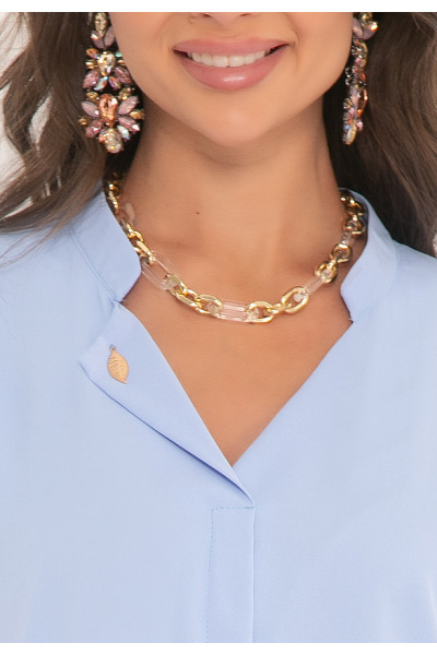 БЛУЗКА МЕЛИЛЛИ (ЛАЙТ БЛУ)