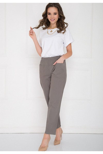 БРЮКИ ТЕЛЬСЕНО (ЛАЙТ ГРЭЙ)