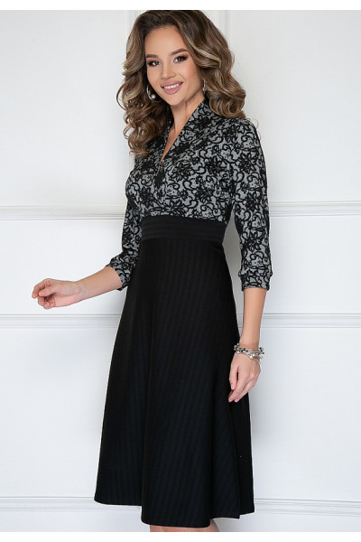 ПЛАТЬЕ РАВЕННА (БЛЭК ГРЭЙ) ПЛАТЬЕ РАВЕННА (БЛЭК ГРЭЙ)