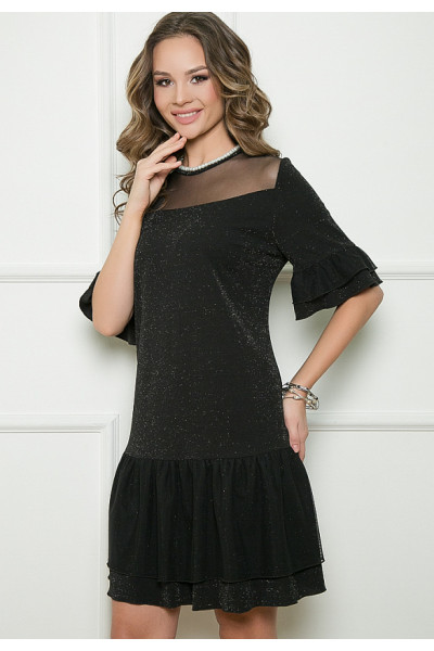 ПЛАТЬЕ ФАЛЬДИО (БЛЭК)