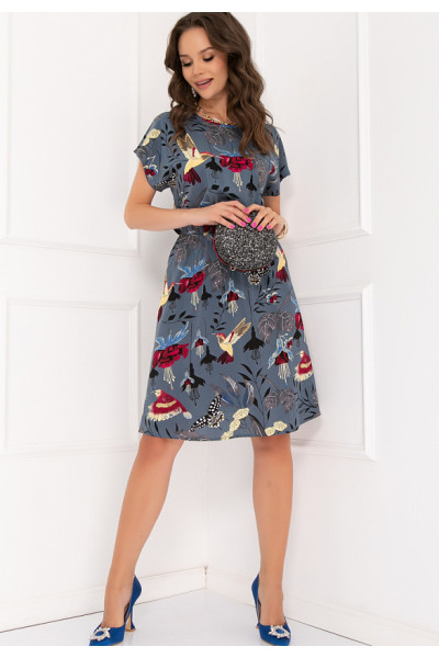 ПЛАТЬЕ МАНГОНЕ (ГРЭЙ)