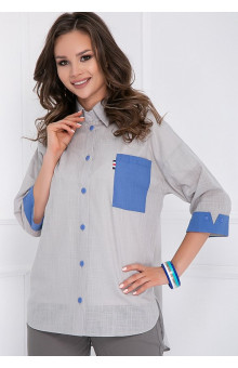 БЛУЗКА АЛФЕРО (ГРЭЙ)