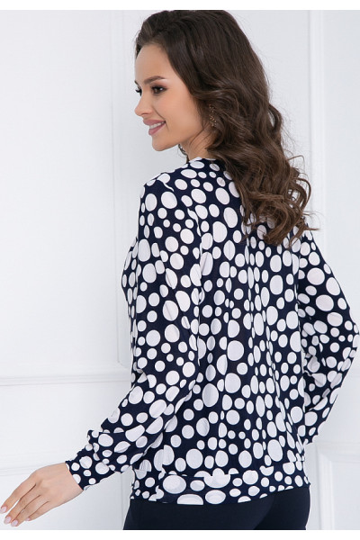 БЛУЗКА ФЛАУТИНО (ВАЙТ БЛУ) БЛУЗКА ФЛАУТИНО (ВАЙТ БЛУ)