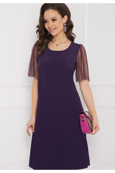 ПЛАТЬЕ КАРМАНЬОЛА (ПЛУМ)