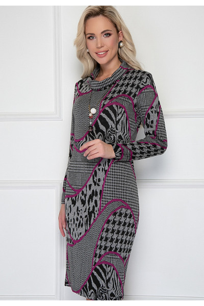 ПЛАТЬЕ МОНИАНО (ГРЭЙ РИНК)