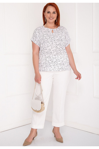 БЛУЗКА КАТУТА (ВАЙТ) БЛУЗКА КАТУТА (ВАЙТ)