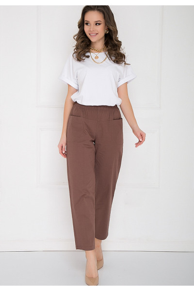 БРЮКИ ТЕЛЬСЕНО (ЛАЙТ БРАУН) БРЮКИ ТЕЛЬСЕНО (ЛАЙТ БРАУН)