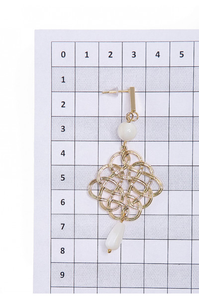 СЕРЬГИ КАПОЛОНА (ВАЙТ)