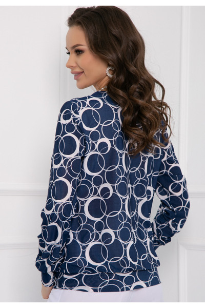 БЛУЗКА ФЛАУТИНО (ДЕНИМ)