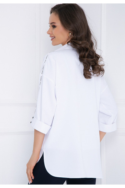 БЛУЗКА КАПАЗЕЛИ (ВАЙТ) БЛУЗКА КАПАЗЕЛИ (ВАЙТ)