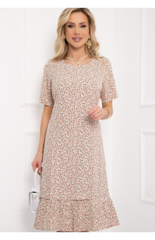 ПЛАТЬЕ ЛАМЕНТЕ (БЭЙЖ)